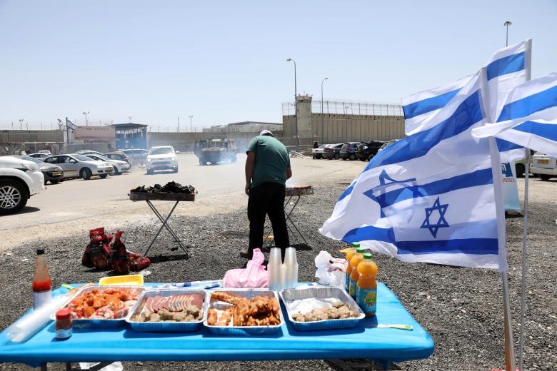 تصاویر | اعتصاب غذای اسرای فلسطینی‎